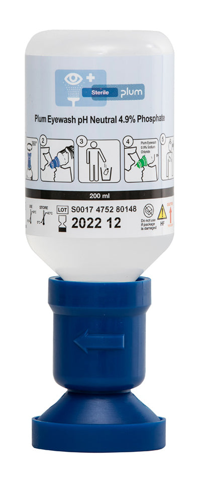 Beeswift Plum Eyewash 4.9 Percent Phosphate Eyecup