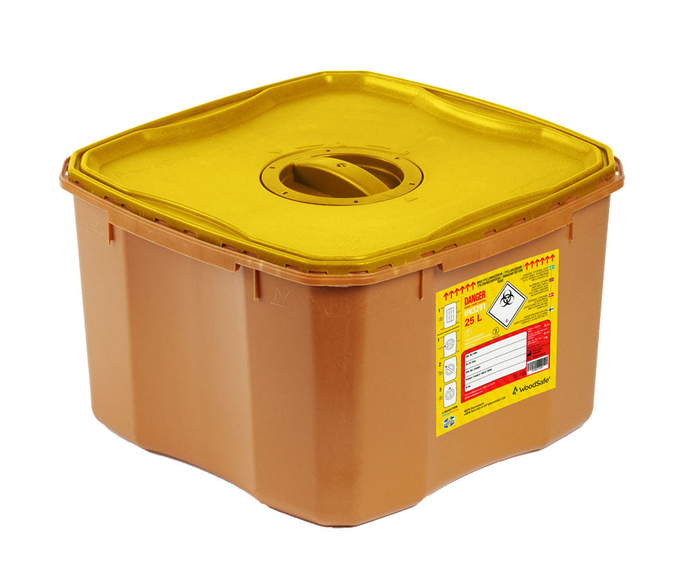 Beeswift Woodsafe Sharps Bin Lid And Screw Fit Cap