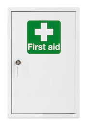 Beeswift Single Door Metal First Aid Cabinet