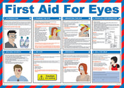 Beeswift Click Medical First Aid For Eyes Poster