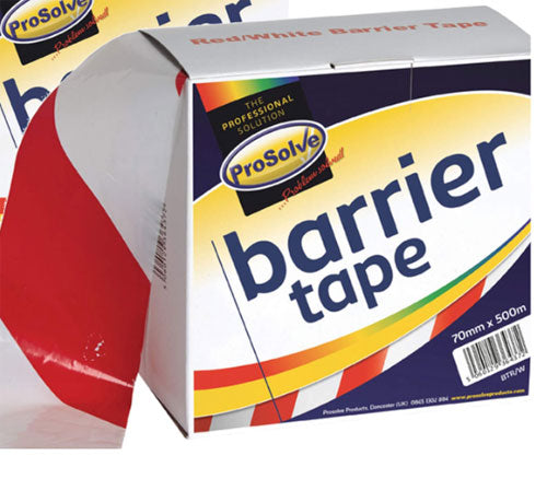Beeswift Red/White Barrier Tape