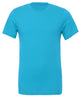 Bella Canvas Unisex Jersey Crew Neck T-Shirt - Aqua