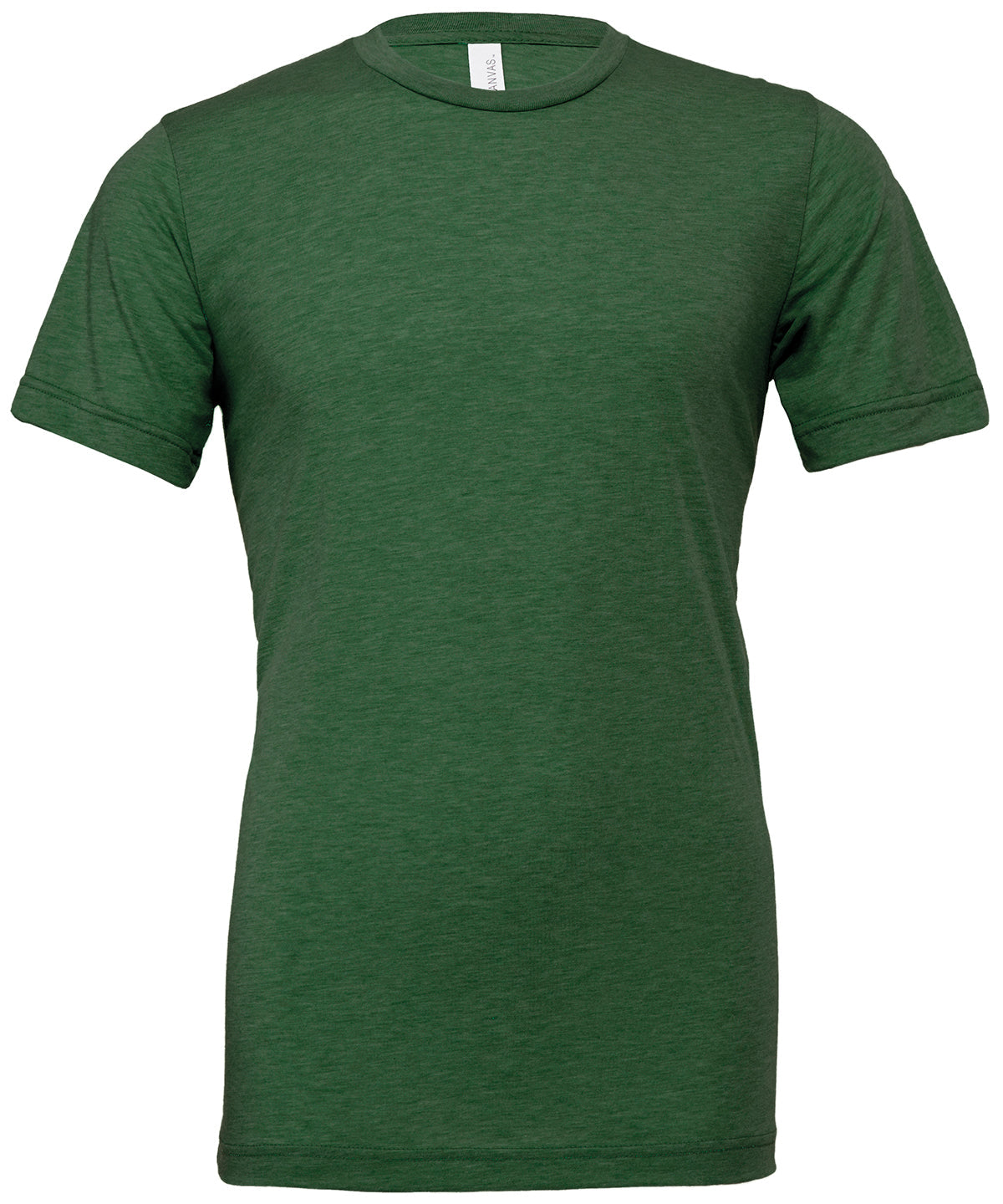 Bella Canvas Unisex Triblend Crew Neck T-Shirt - Grass Green Triblend