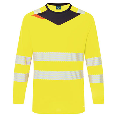 Portwest DX4 Hi-Vis T-Shirt L/S