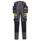 Portwest DX4 Women's Detachable Holster Pocket Trousers #colour_black