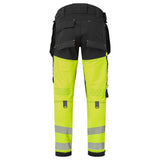 Portwest EV4 Hi-Vis Stretch Detachable Holster Class 1 Trousers