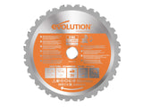 Evolution Multi-Material Mitre Saw Blade 185 x 20mm x 20T