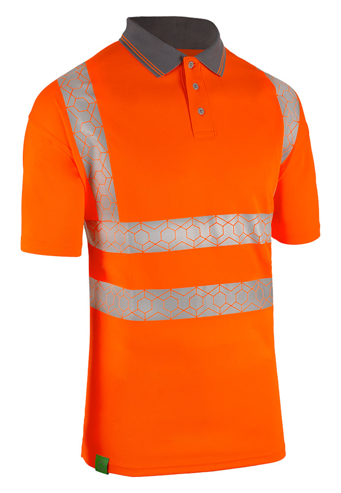 Beeswift Envirowear Recyclable Hi-Vis Polo Shirt