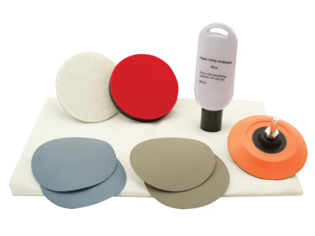 Flexipads World Class Plastic Scratch Repair & Polishing Kit