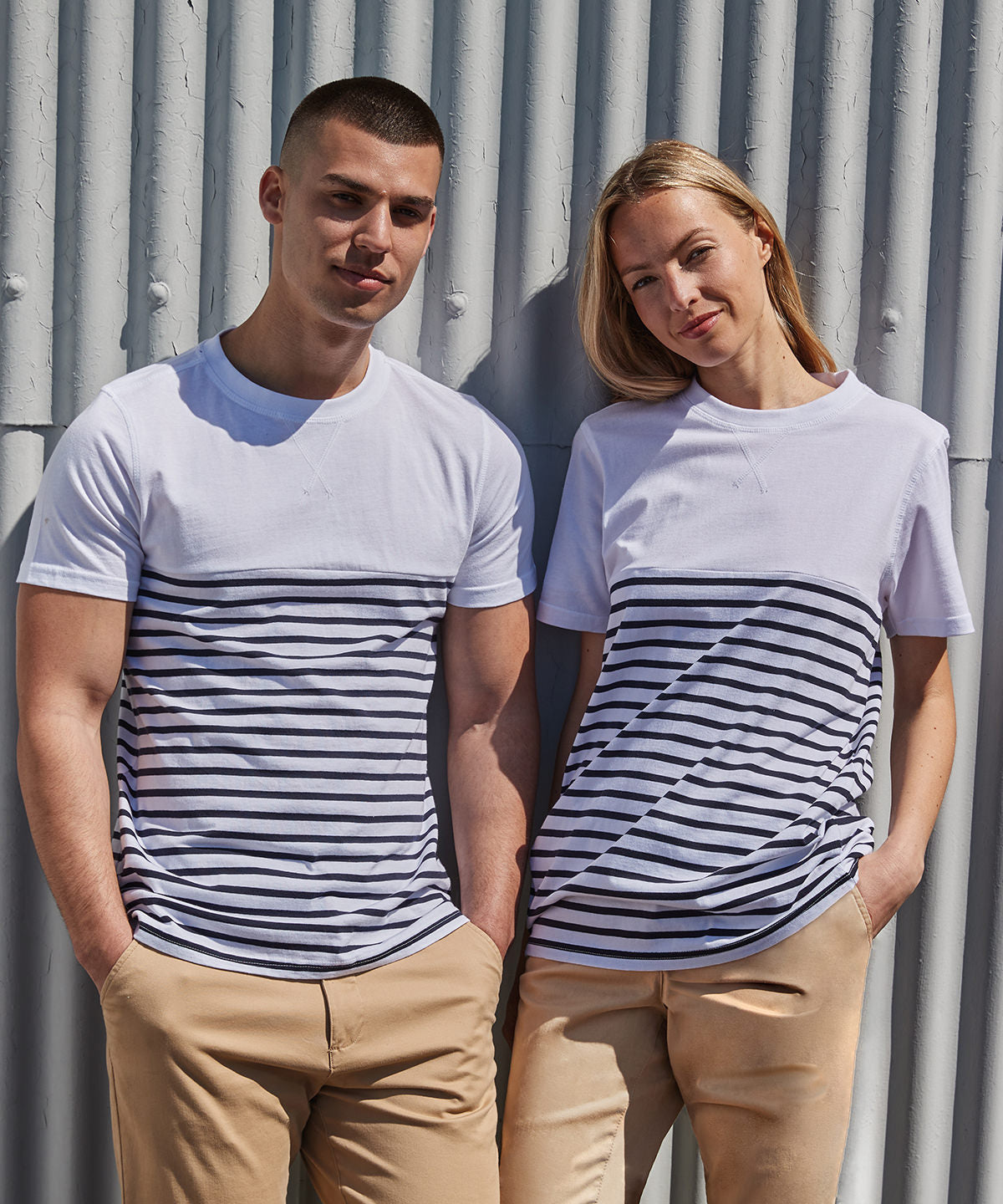 Front Row Short-Sleeved Breton T