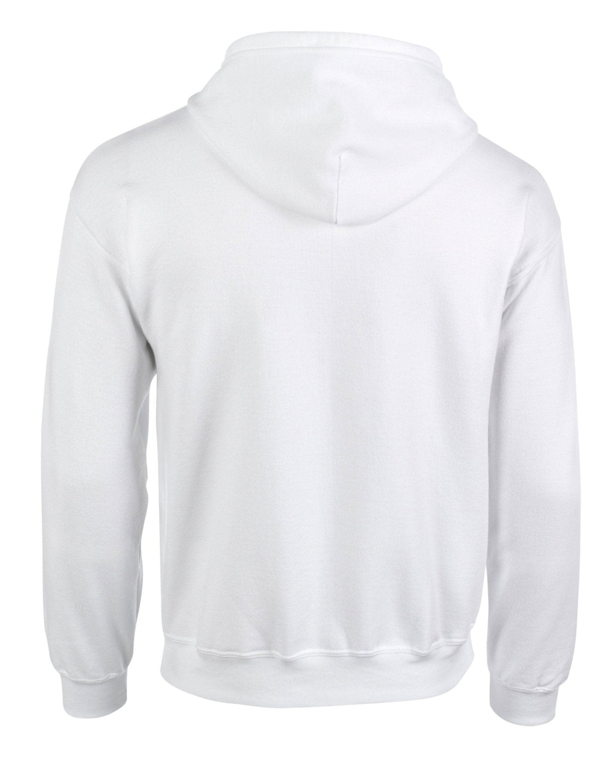 Gildan Heavy Blend Full Zip Hooded Sweatshirt - White