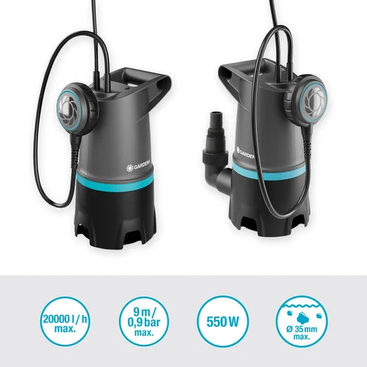 Gardena Dirty Water Subm. Pump 20000 BASIC