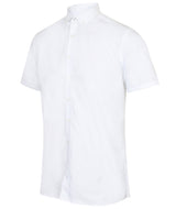 Henbury Modern Short Sleeve Oxford Shirt