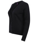 Henbury Women's V-Neck Cardigan