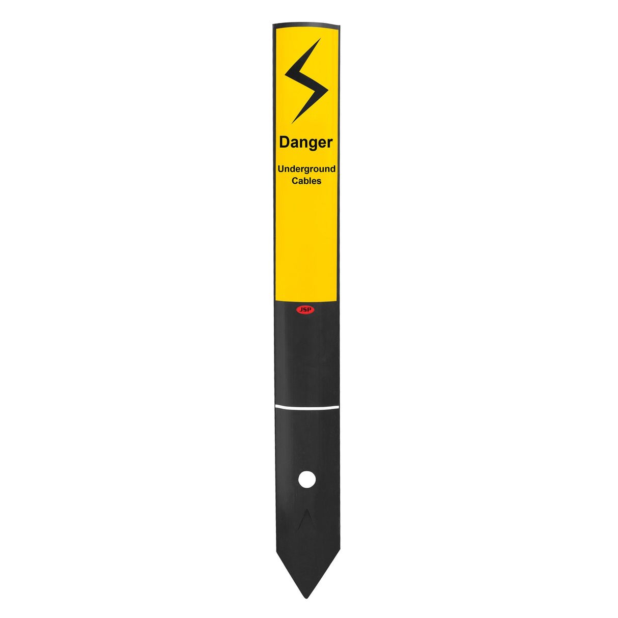 JSP Wychwood Flexible Verge Post - Danger Underground Cables