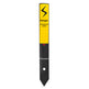 JSP Wychwood Flexible Verge Post - Danger Underground Cables