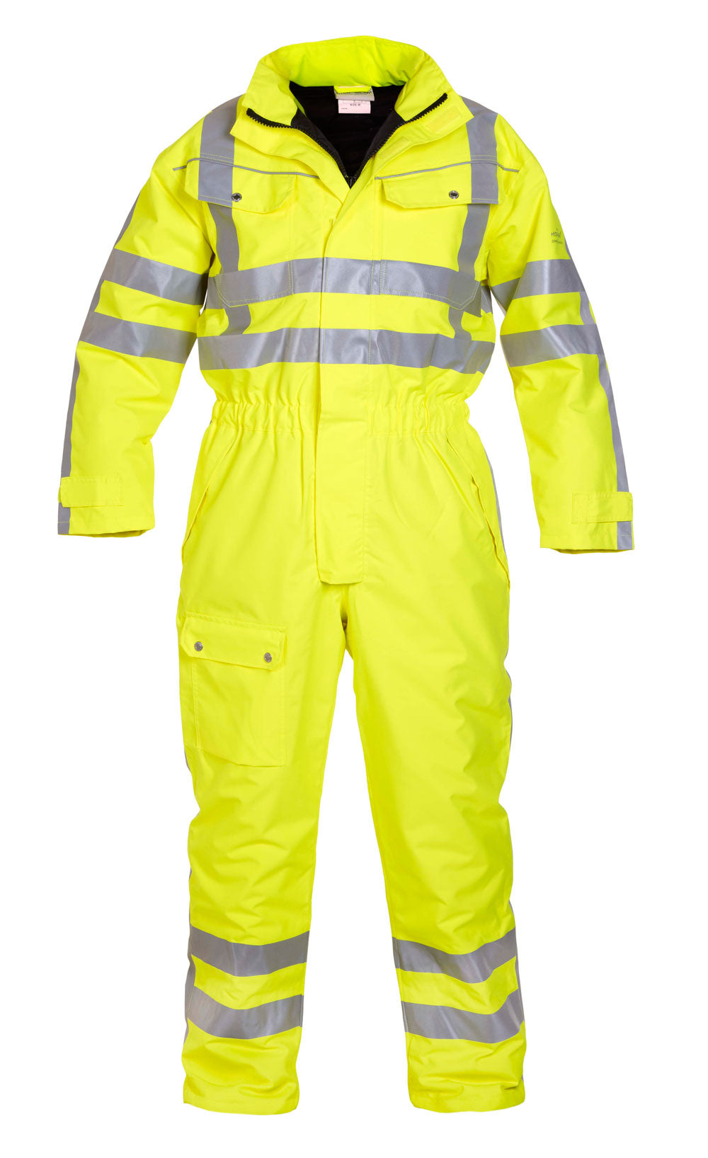 Beeswift Uelsen Sns Hi Vis Waterproof Quilted Coverall