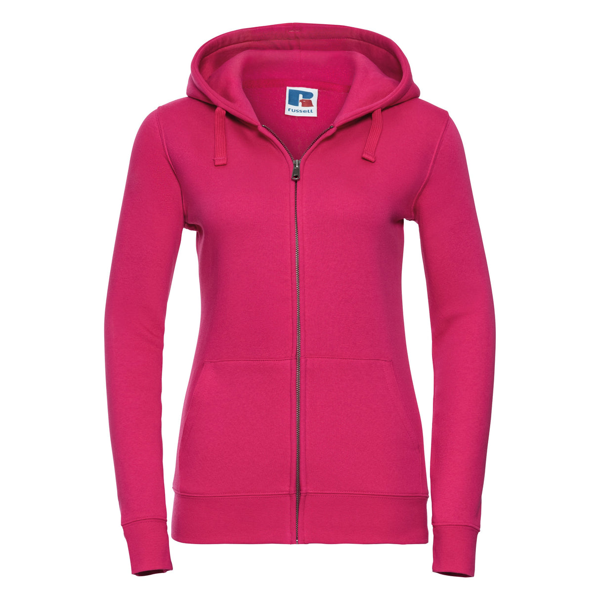 Russell Europe Women's Authentic Zipped Hooded Sweatshirt