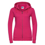 Russell Europe Women's Authentic Zipped Hooded Sweatshirt