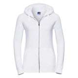 Russell Europe Women's Authentic Zipped Hooded Sweatshirt