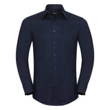 Russell Collection Long Sleeve Easycare Tailored Oxford Shirt