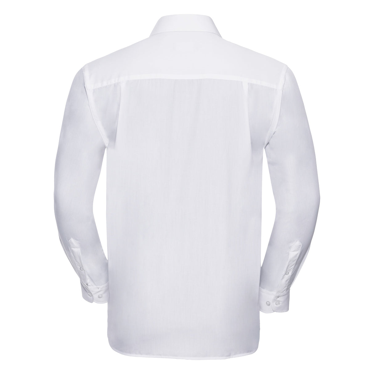 Russell Collection Long Sleeve Polycotton Easycare Poplin Shirt