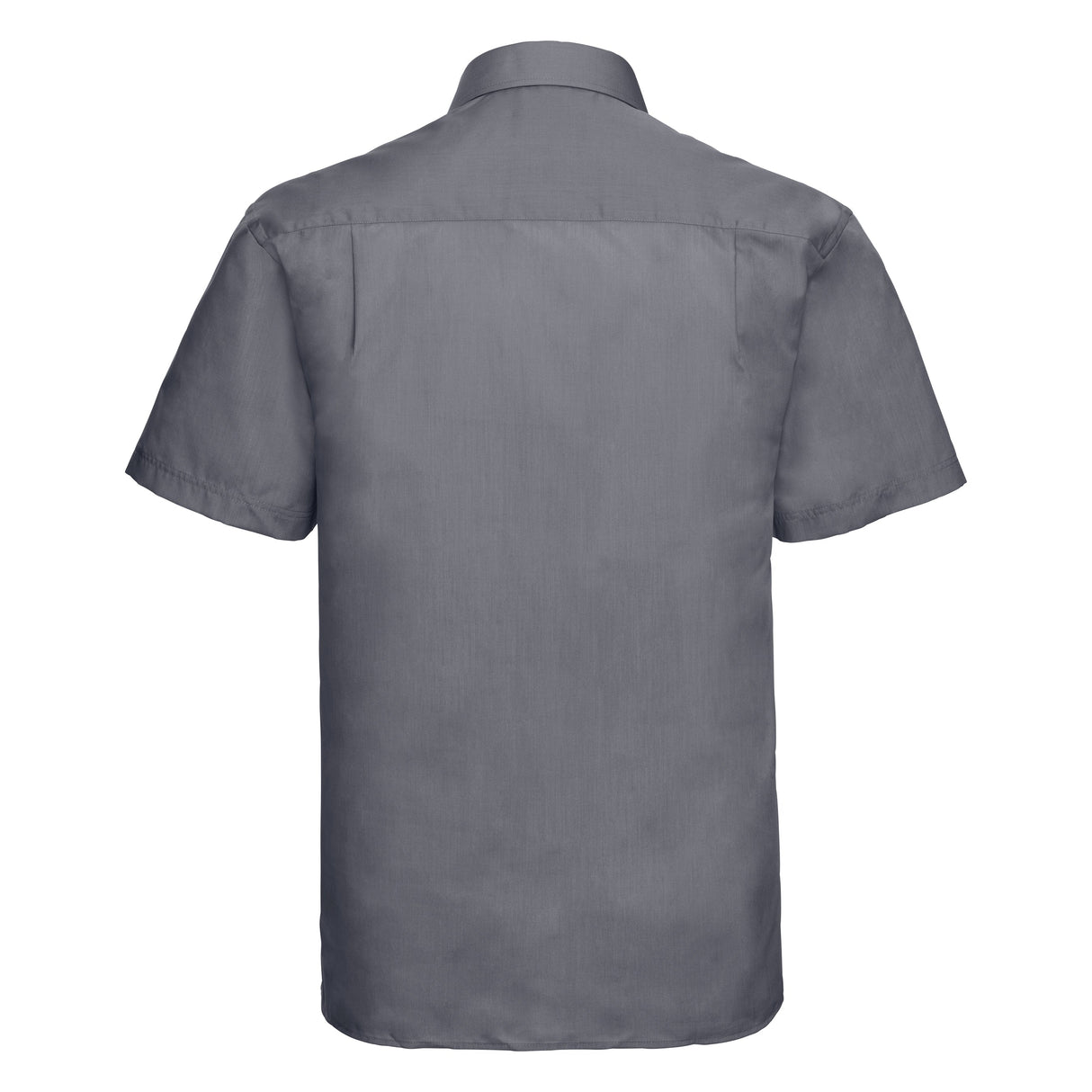 Russell Collection Short Sleeve Polycotton Easycare Poplin Shirt