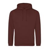 Awdis Just Hoods College Hoodie - Chocolate Fudge Brownie