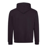 Awdis Just Hoods Varsity Hoodie - Jet Black/Fire Red*?