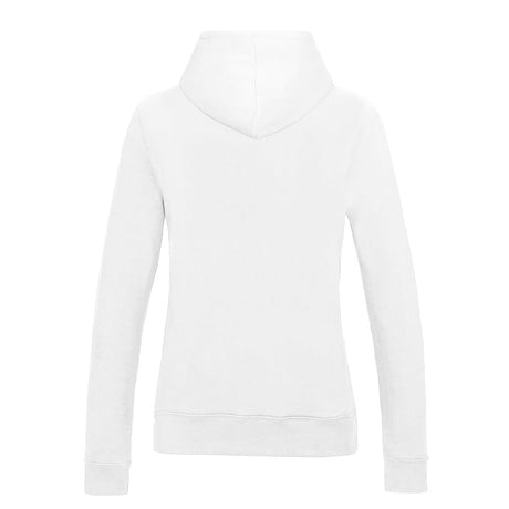 Awdis Just Hoods Women's College Hoodie - Arctic White