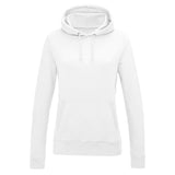 Awdis Just Hoods Women's College Hoodie - Arctic White