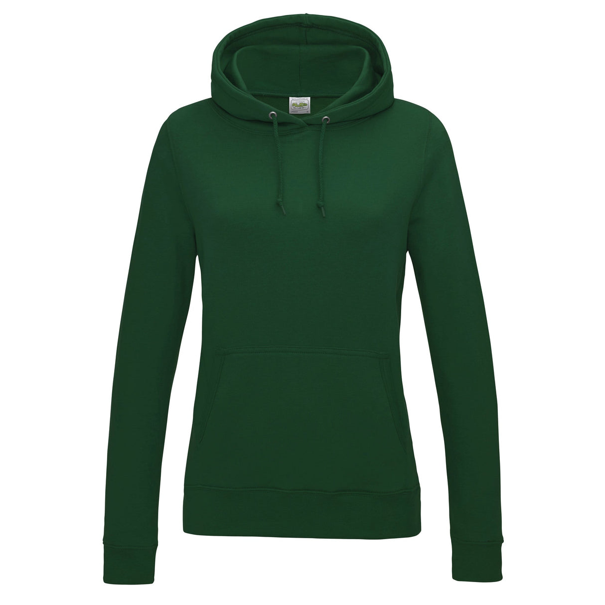 Awdis Just Hoods Women's College Hoodie - Bottle Green