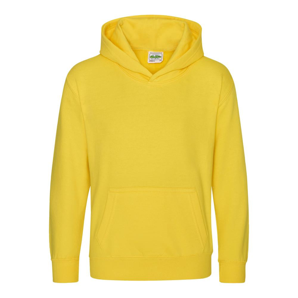 Awdis Just Hoods Kids Hoodie - Sun Yellow