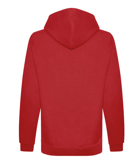 Awdis Just Hoods Organic Hoodie - Fire Red