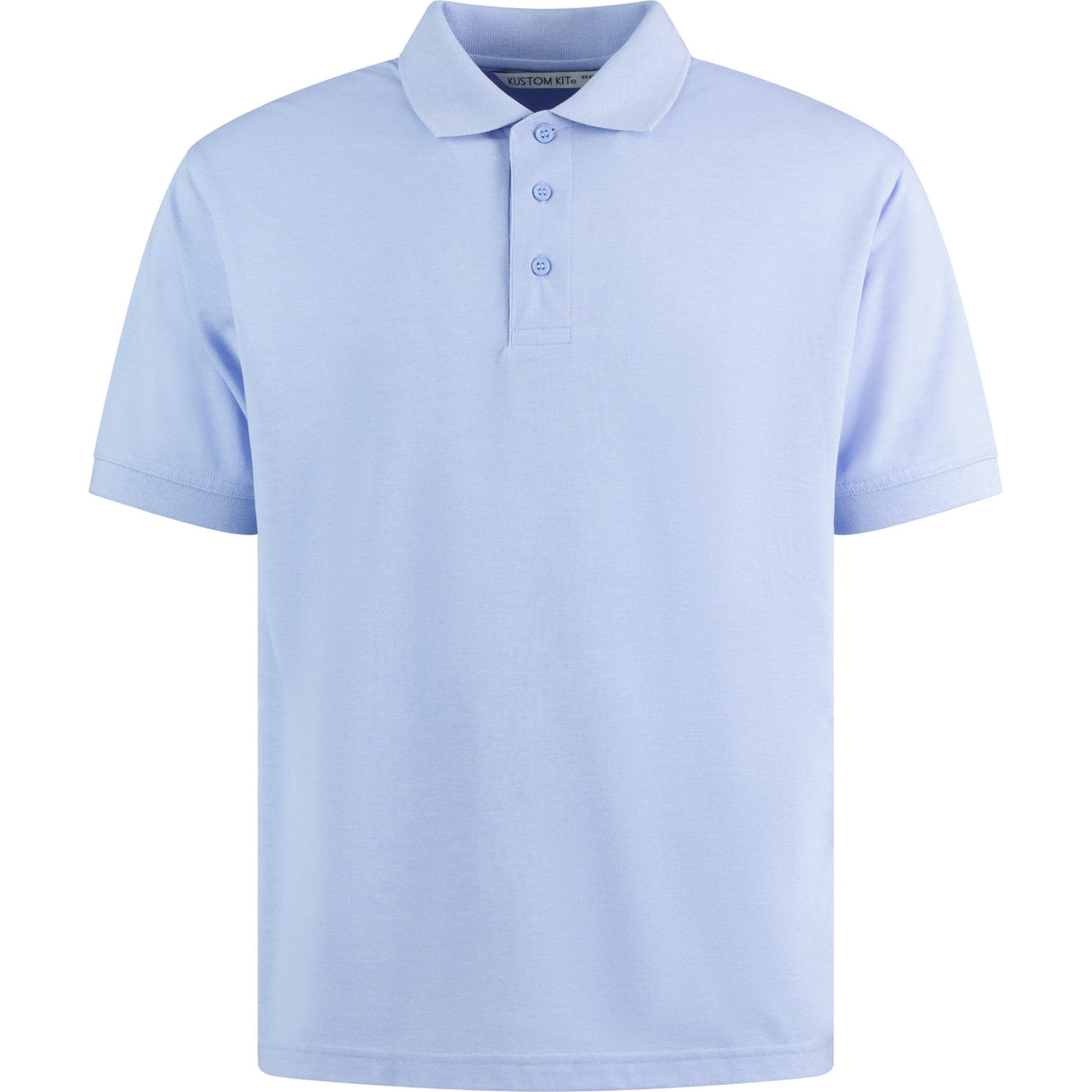 Kustom Kit Klassic Polo With Superwash® 60°C (Classic Fit) - Light Heather Blue