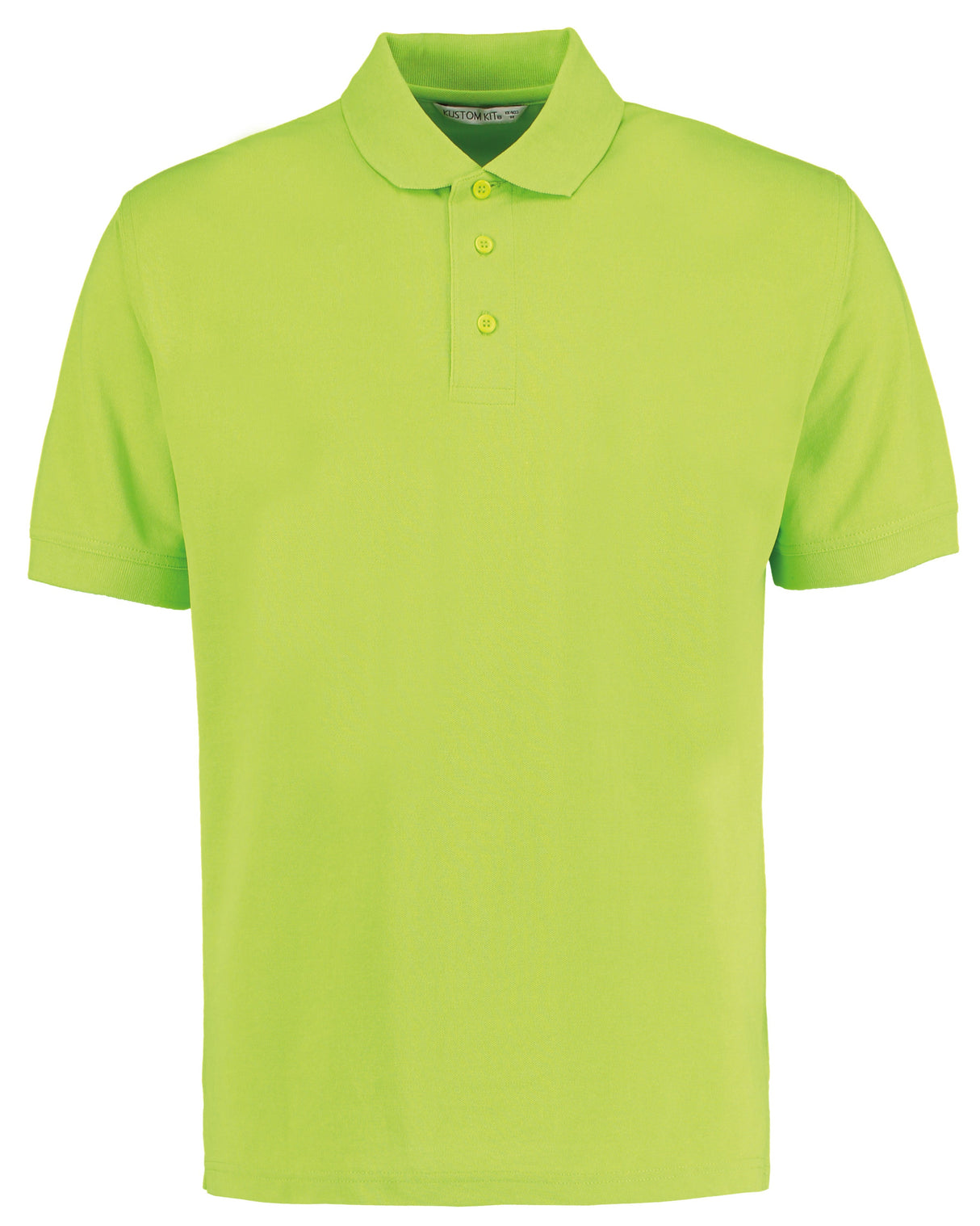 Kustom Kit Klassic Polo With Superwash® 60°C (Classic Fit) - Lime