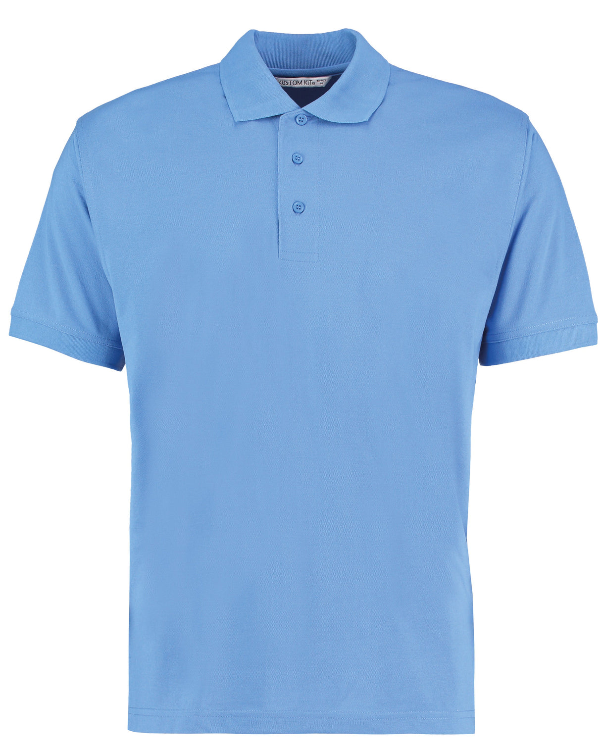 Kustom Kit Klassic Polo With Superwash® 60°C (Classic Fit) - Mid Blue