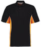 Kustom Kit Track Polo (Classic Fit) - Black/Gold/White