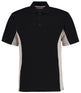 Kustom Kit Track Polo (Classic Fit) - Black/Grey/White