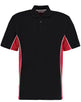 Kustom Kit Track Polo (Classic Fit) - Black/Red/White