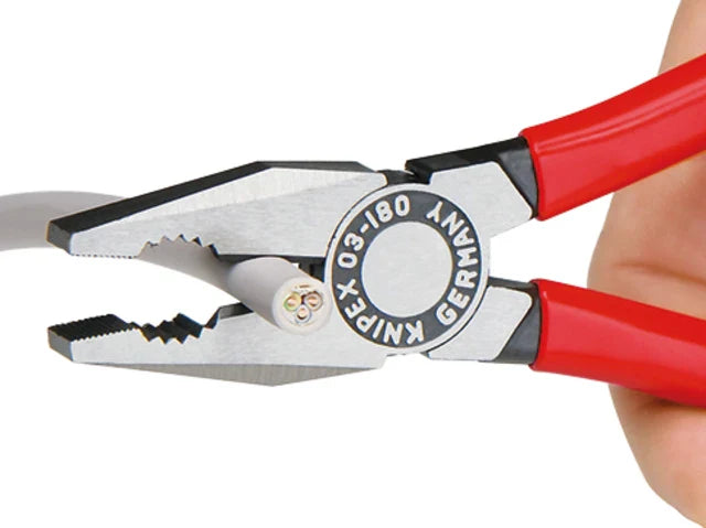 Knipex Combination Pliers PVC Grip 180mm