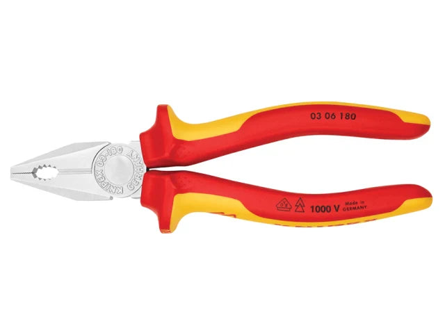 Knipex VDE Combination Pliers 180mm