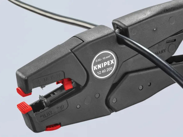 Knipex Self-Adjusting Insulation Stripper 0.03-10mm