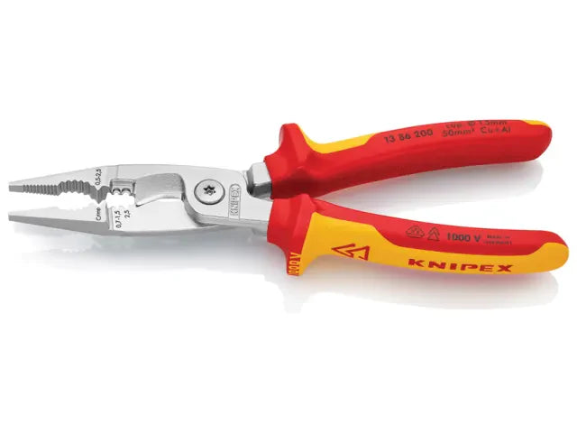 Knipex VDE Multifunctional Installation Pliers 200mm