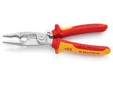 Knipex VDE Multifunctional Installation Pliers with Opening Spring 200mm