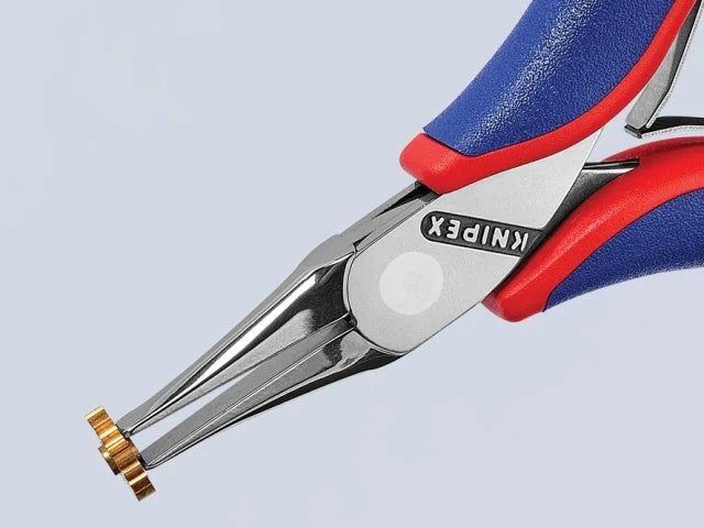 Knipex Flat Jaw Electronics Pliers Multi-Component Grip 115mm