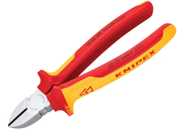 Knipex VDE Diagonal Cutter 180mm