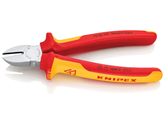 Knipex VDE Diagonal Cutter 180mm