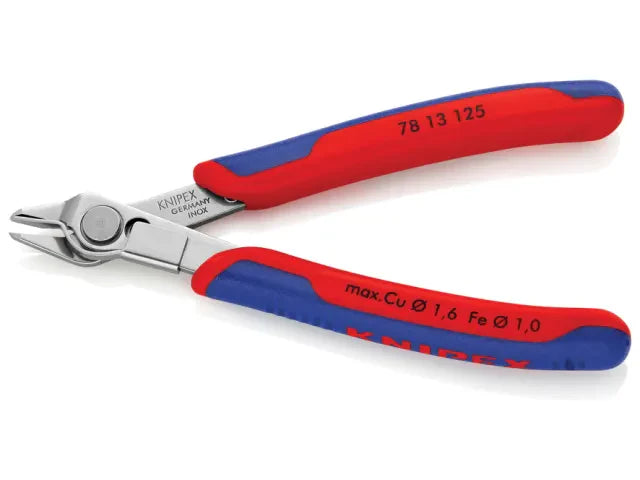 Knipex Electronic Super Knips® with Lead Catcher Multi-Component Grip 125mm