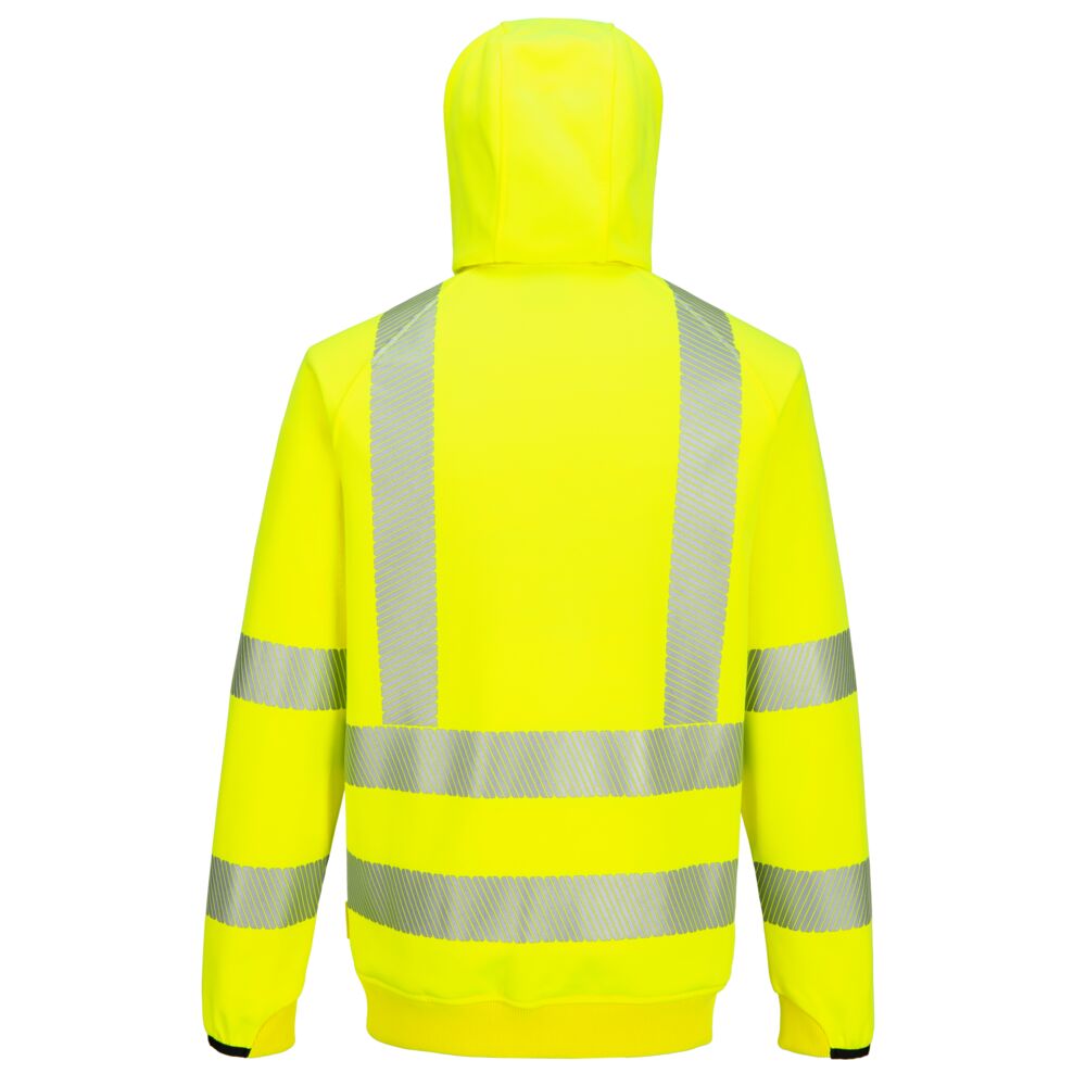 Portwest KX3 Sport Hi-Vis Zipped Hoodie